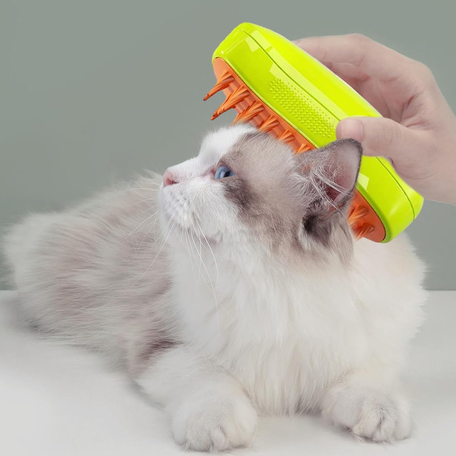猫スチームブラシ 3in1 蒸気ペットブラシ ...の紹介画像2
