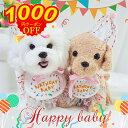 【最安1000円クーポン利用で】犬用スタイ 誕生日 犬 猫 帽子 ハッピーバースデー わんこ お祝い 写真 撮影 コスプレ 洋服 可愛い ペットグッズ 小型犬 ...
