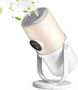 【2025新登場】加湿器 卓上 小型 300ml 大容量 アロマ対応 コードレス 1800mAh大容量バッテリー ナノミスト 加湿器 かしつき 7色LEDライト...