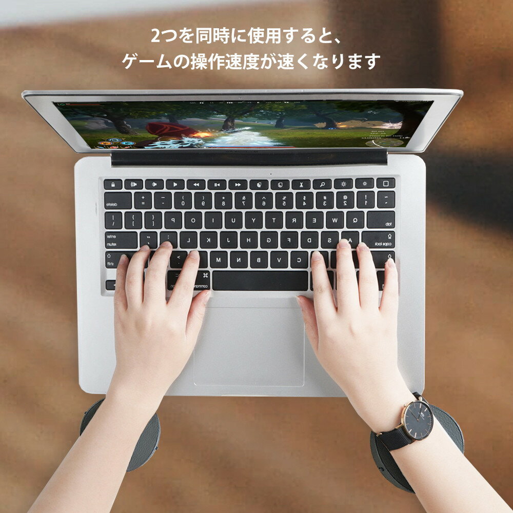 【送料無料】リストレストパームレストマウスリストレストマウスパッドリス人間工学デザイン疲労軽減手首サポート付きコンピュータノートパソコンオフィス仕事PCゲーム-グレー