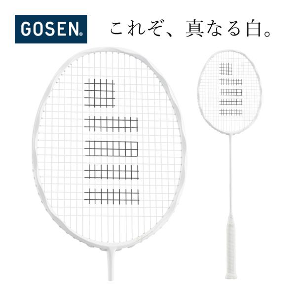 【最大ポイント28倍！1日24時間限定】ゴーセン インフェルノ・エア INFERNO AIR GOSEN BRIFAR 国内正規品 バドミントンラケット マットホワイト 2022