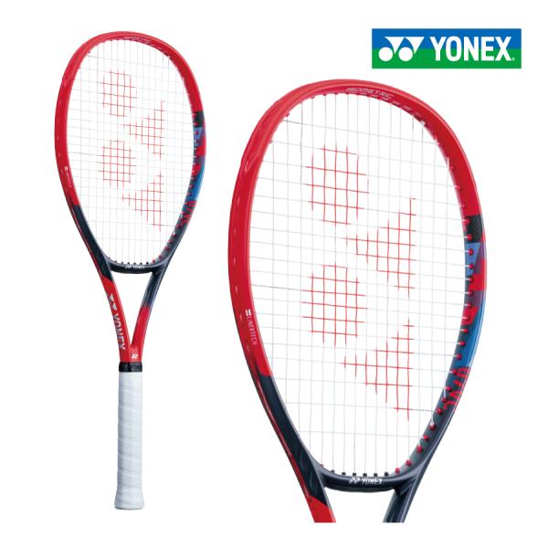 乐天商城 - 【20日0時〜マラソン終了まで！最大2000円OFFクーポン】ヨネックス VCORE100L ブイコア100L YONEX 07VC100L 2023モデル スカーレット 国内正規品 硬式テニス スピン ラケット