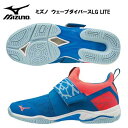 【最大ポイント29倍!1日24時間限定】【サイズ交換片道送料無料】ミズノ ウエーブダイバースLG LITE ライトブルー×ピンク (K1GF190225) レデ...