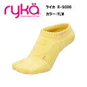 ライカ R-SOX-6 YLW 足袋型ソックス ryka 靴下 ソックス サイズ フィットネス レディス レディース