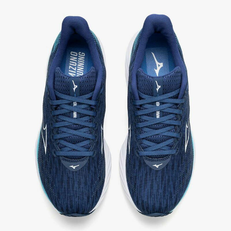 【サイズ交換片道送料無料】ミズノ ウエーブライダー28 24FW ネイビー×ホワイト (J1GC240306) メンズ ランニングシューズ ランニング トレーニング シューズ 靴 初心者 スニーカー ジョギング マラソン ウエーブライダー WAVE RIDER [セール価格]