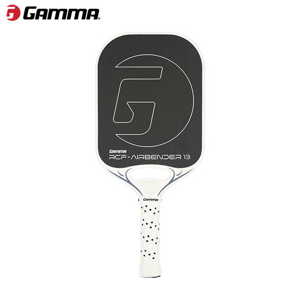 Rakuten - GAMMA ピックルボールパドル RCF AIRBENDER 13 PICKLEBALL PADDLE ラケット ガンマ エアベンダー BLACK 黒 ブラック 13mm 試合 ゲーム