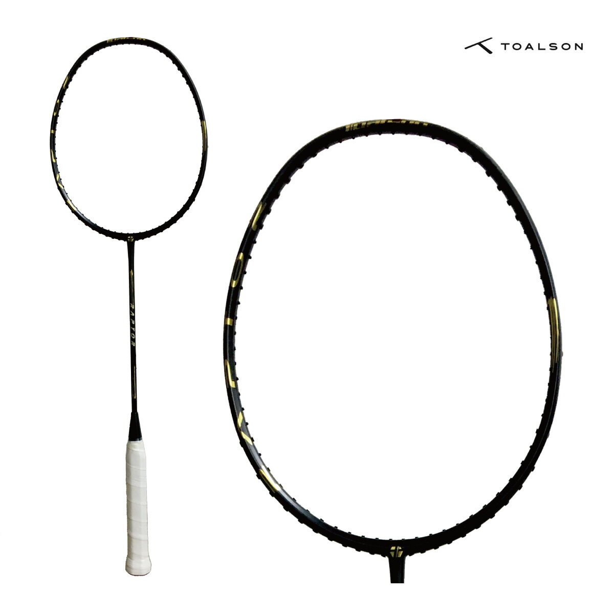 Toalson　ラプター　1DR82801　2025SS　ゴールド　バドラケ　バドミントン　バドミントンラケット　ラケット　トアルソン　RAPTOR