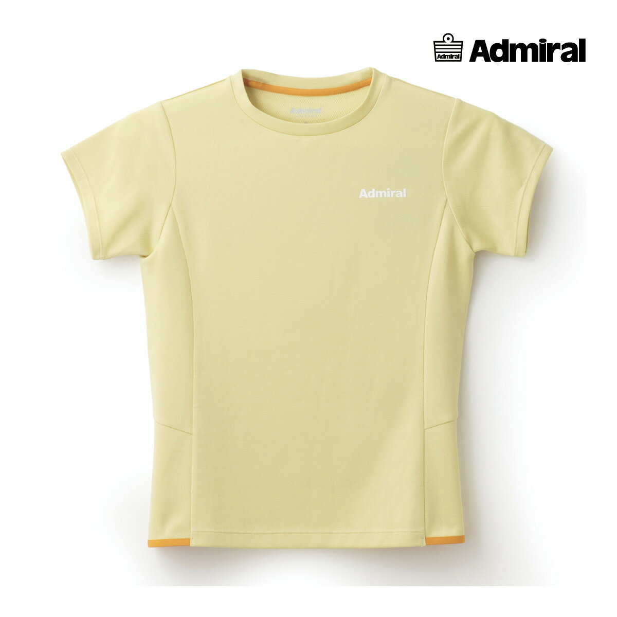 【スーパーSALE限定！最大2000円OFFクーポン】【楽天スーパーSALE割引対象商品】【ポスト投函対応】ADMIRAL レディース ラインバックヘムフレアTEE ATLA518-070 2025SS イエロー 吸水速乾 ストレッチ アドミラル WOMEN テニスウェア バドミントン ソフトテニス
