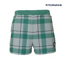 【ポスト投函対応】St.Christopher レディース ブロックチェックゲームショートパンツ STC-BEW2424 2025SS アクアグリーン(AG) ...