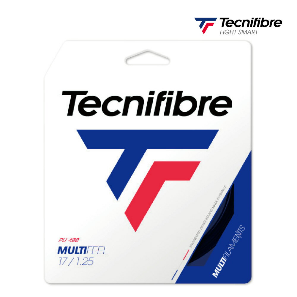 Other - 【マラソン限定！最大2000円OFFクーポン】【ポスト投函対応】Tecnifibre　MULTIFEEL 12M　テクニファイバー　マルチフィール　02GMU　テニス　ストリング　ガット　単張り　ブラック　ナチュラル