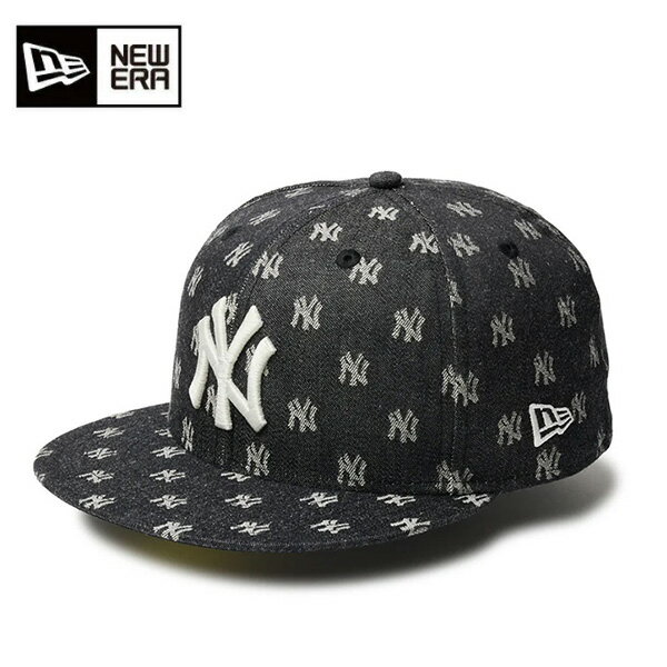 【楽天ブラックフライデー★最大2000円OFFクーポン】ニューエラ 59FIFTY MLB Jacquard ニューヨーク・ヤンキース キャップ 25SS ブラ...