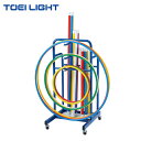 【マラソン限定!最大700円OFFクーポン】トーエイライト 体操棒・リング整理台 T1649 1台 TOEI LIGHT 法人限定商品 新体操整理台