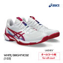 【19日20時〜28時間限定★最大ポイント39倍】ASICS ソリューションスピードFF3 オールコート 1042A250-103 2025FW レディース ...