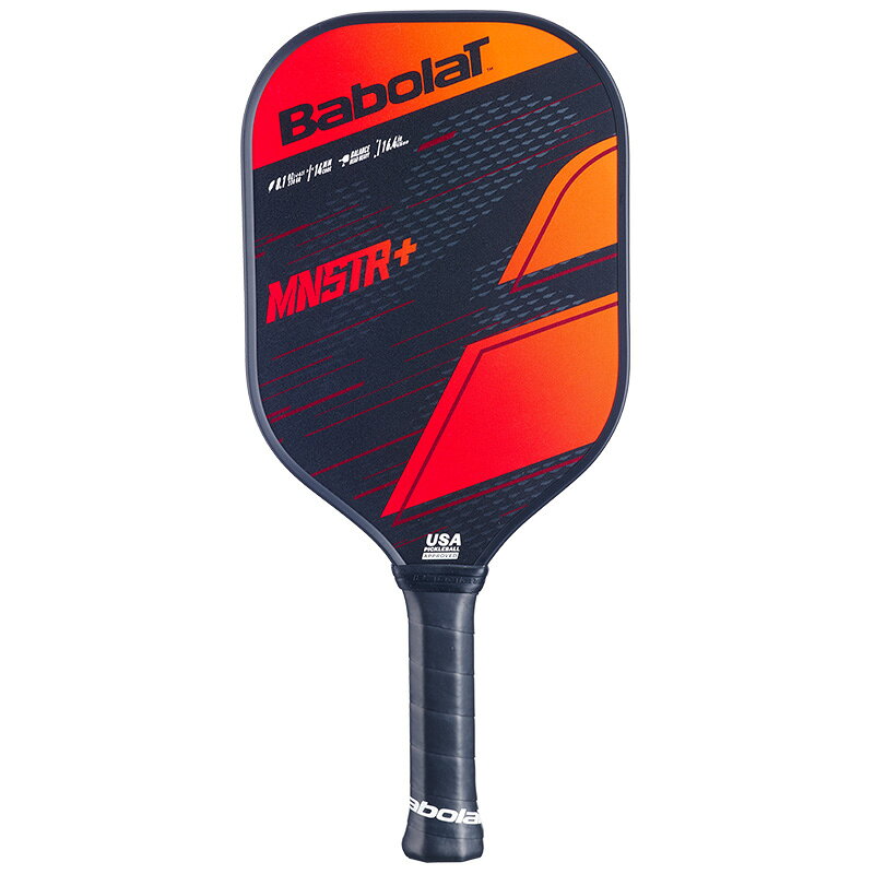 ランニング専門店 A(エース)の【8/12~16限定！最大2000円OFFクーポン】Babolat ピックルボールパドル PADDLE MNSTR＋ モンスタープラス 160017 バボラ ラケット｜アングル2