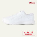 WILSON ラッシュプロエース WRS332710 RUSH PRO ACE WH×WH×BK ウィルソン テニスシューズ 2025FW オールコート メン...
