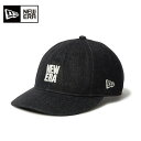 【楽天ブラックフライデー★最大2000円OFFクーポン】ニューエラ 9THIRTY Denim スクエアニューエラ ブラックデニム ユニセックス キャップ 25...