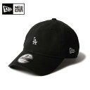 【楽天ブラックフライデー★最大2000円OFFクーポン】ニューエラ 9TWENTY MLB Mini Logo ロサンゼルス・ドジャース ブラック ユニセックス...