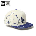 【楽天ブラックフライデー★最大2000円OFFクーポン】ニューエラ キャップ 5-Panel Square Visor Dripping ロサンゼルス・ドジャー...