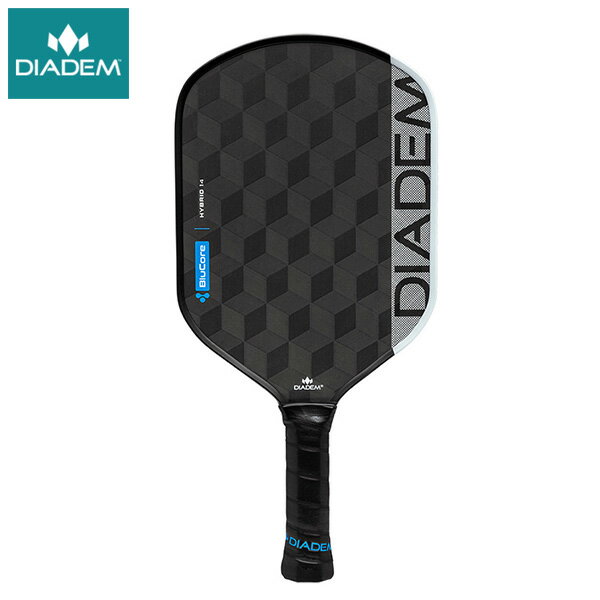 Rakuten - 【1日24時間限定★最大2000円OFFクーポン】DIADEM ピックルボールパドル EDGE BLUCORE HYBRID14 25FW ブラック×ホワイト TPA023 ダイアデム PICKLEBALL PADDLE ラケット エッジ ブルーコア ハイブリッド14
