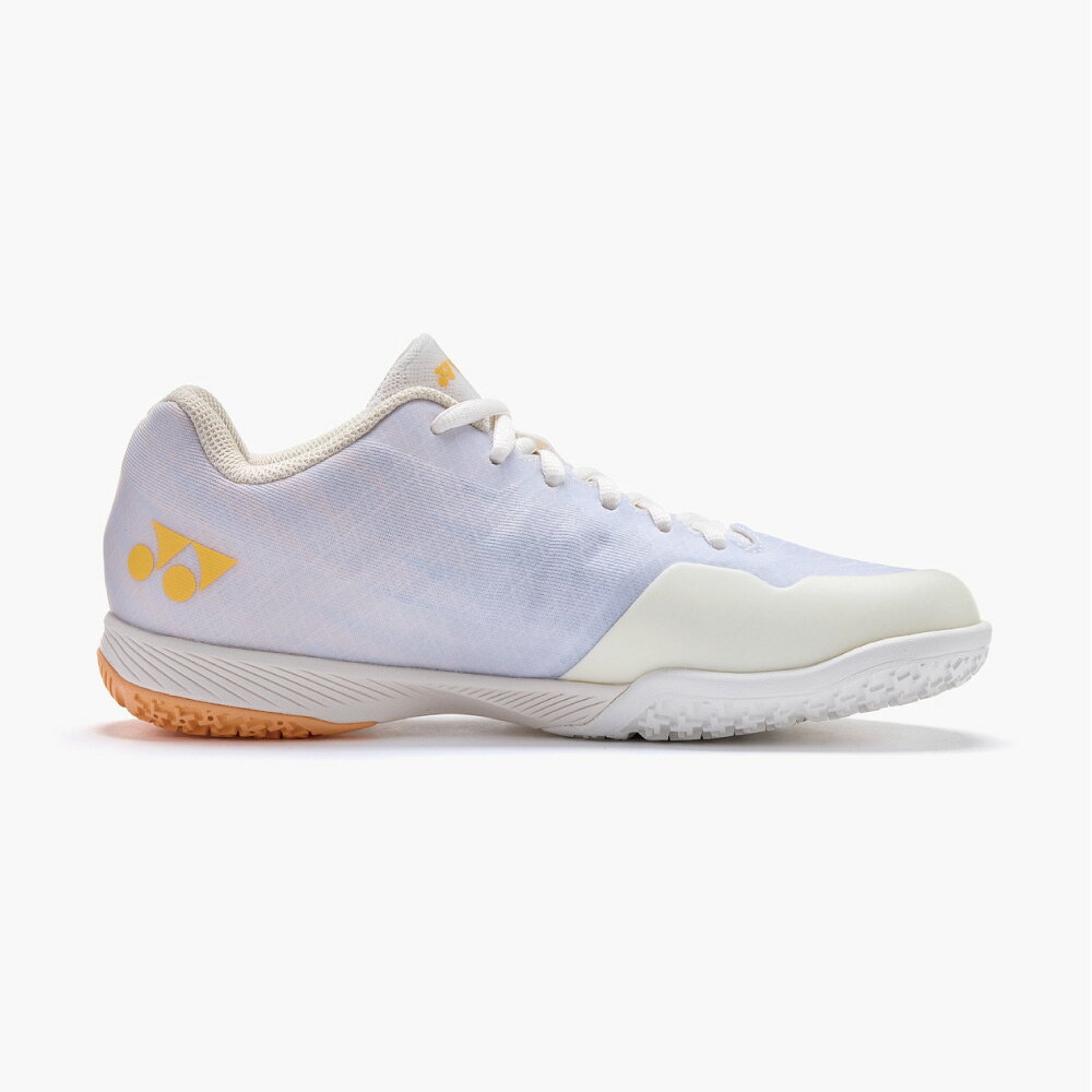 ランニング専門店 A(エース)のYONEX　パワークッションエアラスZウィメン　SHBAZ2L-386　2026SS　ホワイト／オレンジ　ローカット　体育館　室内用　室内シューズ　バドミントン用　バドミントンシューズ　ヨネックス　POWER CUSHION AERUS Z WOMEN｜アングル3