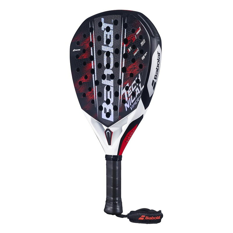ランニング専門店 A(エース)の【8/12~16限定！最大2000円OFFクーポン】Babolat パデルボールラケット Technical Viper 3.0 2026年モデル レッド 150175 バボラ Padel テクニカルバイパー｜アングル3