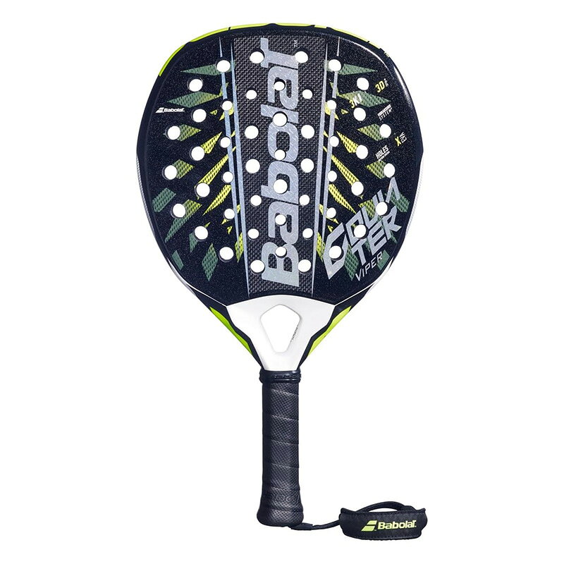 ランニング専門店 A(エース)の【8/12~16限定！最大2000円OFFクーポン】Babolat パデルボールラケット Counter Viper 2.6 2026モデル イエロー 150177 バボラ Padel カウンターバイパー｜アングル2