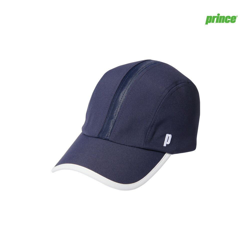 PRINCE　JUST FIT キャツプ　PH002-127　2026SS　ネイビー　男女兼用　JUST FIT　撥水　通気性　ユニセックス　テニス　バドミントン　ソフトテニス　プリンス