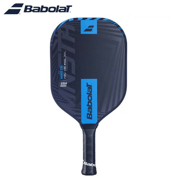 乐天商城 - 【20日0時〜マラソン終了まで！最大2000円OFFクーポン】Babolat ピックルボールパドル PADDLE MNSTR モンスター ブラック/ブルー 160025 バボラ ラケット