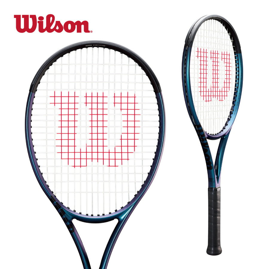乐天商城 - 【20日0時〜マラソン終了まで！最大2000円OFFクーポン】Wilson ウルトラ100 V4.0　ULTRA100 V4.0　WR108311　国内正規品　硬式テニス　ラケット　ウィルソン　おすすめ