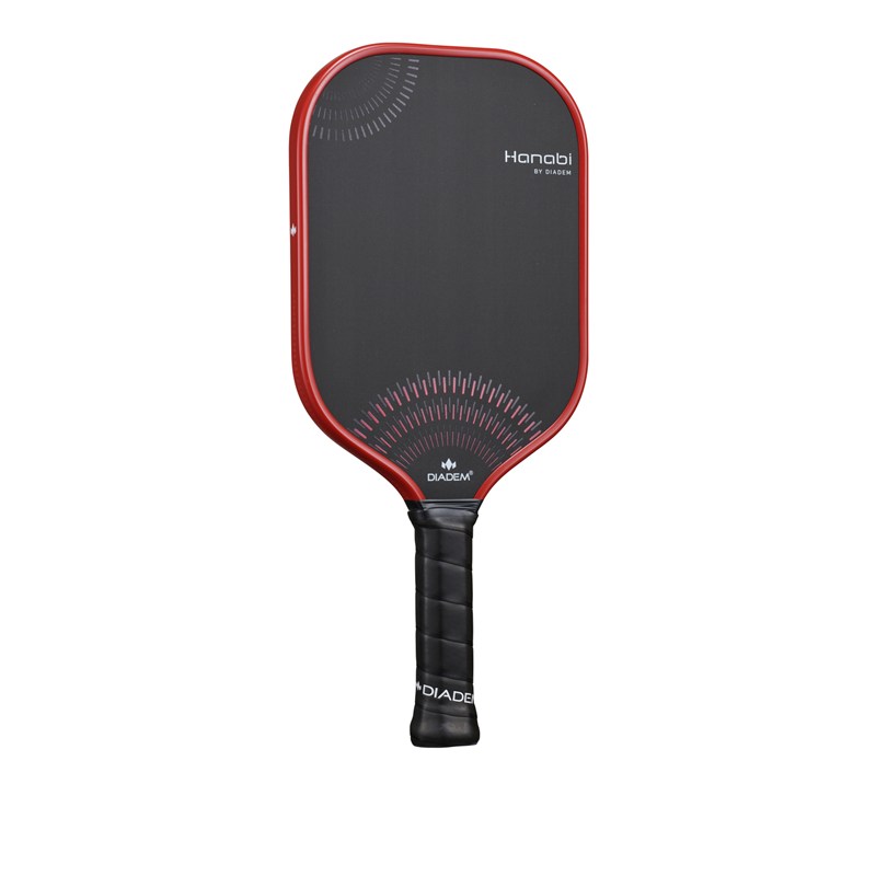 ランニング専門店 A(エース)の【8/12~16限定！最大2000円OFFクーポン】DIADEM ピックルボールパドル HANABI RED 26FW レッド TPA026 ダイアデム PICKLEBALL PADDLE ラケット 花火 ハナビ｜アングル2