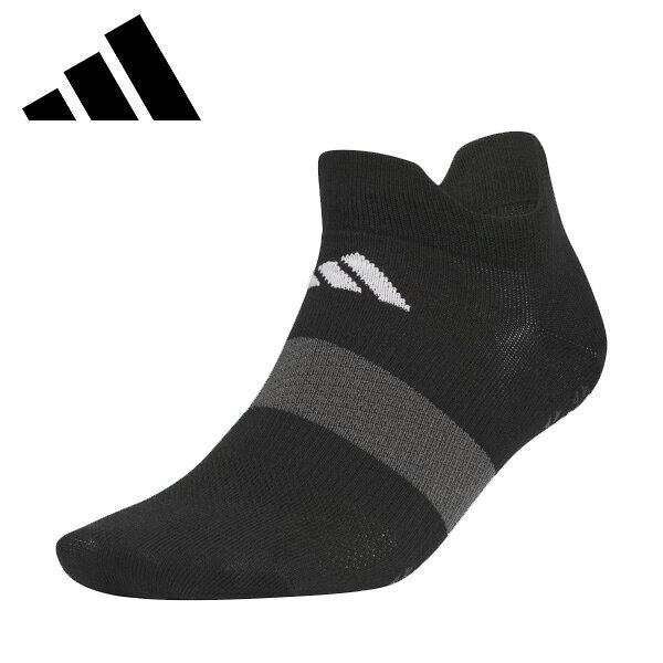【商品名】 ランニングソックス 【メーカー品番】 KE9074 【カラー】Black / Grey Six 【サイズ】 S・M・L 【素材】 綿50% / ポリエステル45% / ポリウレタン5% 【生産国】 中国 【注意】こちらの商品は、他の通販サイトと在庫共有しているため、ごくまれにご注文後でも在庫切れの場合がございます。 その際は連絡させて頂きますので、予めご了承ください。 実際の商品と比較し色味・質感等に若干の誤差が生じる場合がございますので、ご了承下さい。 【製造元】アディダス ジャパン株式会社 メーカー希望小売価格はメーカーサイトに基づいて掲載しています土踏まずをサポートし、快適さとドライさを実現するランニング・ソックス。 アディダスの革新的なランニングソックスは、トラックの新たなベストフレンド。どのようなストライドでも足をサポートするようにデザインされたソックスは、吸湿性に優れたコットン糸を採用しているため、長距離ランでも足をドライで快適な状態に維持。 Y字型の土踏まずサポートがアーチの崩れを防ぎ、足を優れたフィット感で快適にホールド。 ソールにシリコングリップを搭載し、ソックスとシューズの間の煩わしいスリップを解消。アキレス腱の位置にあしらわれたスリーバーのリフレクトプリントが、暗い場所でもランナーの視認性を向上。 舗道を走るときもトレイルを走るときも、このランニングソックスがペースの維持に貢献。 アディダスのスポーツウェアの知見が遺憾なく発揮されたディテール。パフォーマンスを最大限に発揮できるようにデザインされたランニングソックスの違いを体験しよう。 【特長】 ・クルー丈 ・吸水性綿糸 ・シリコングリップ ・Y字型構造で土踏まずをサポート ・スリーバーのリフレクトプリント