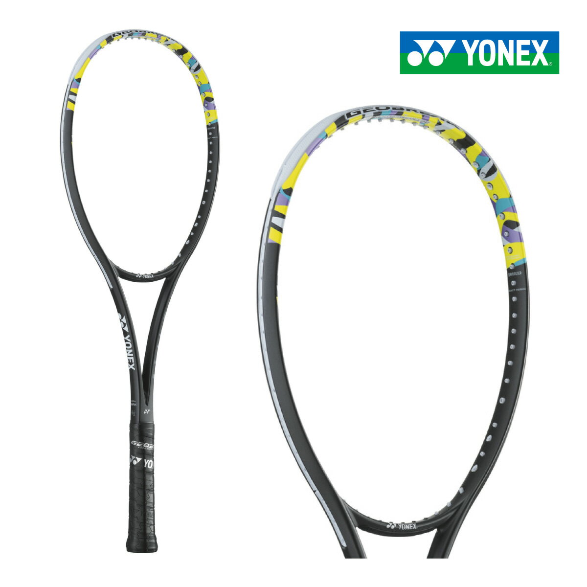 YONEX ジオブレイク50V 02GB50V-500 ヨネックス GEOBREAK50V 2024SS ライムイエロー ソフトテニス 軟式テニス ボレー重視