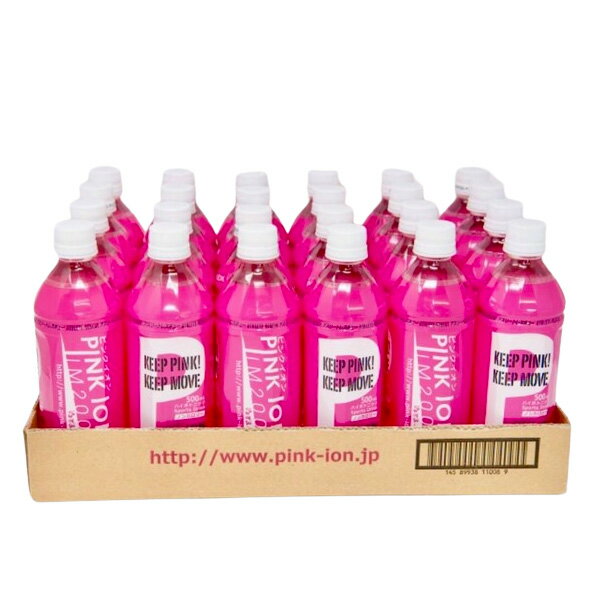��25��0����24H���������å�P����5�ܡ�PINK ION �ԥ󥯥����� 510ml�ڥåȥܥȥ�(24��) ��ʬ��� æ��ɾ� Ǯ���ͽ�� ��ʬ �ߥͥ�� ������� �Υ󥫥��꡼ ���ݡ��ĥɥ�� �������å�