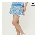 le coq sportif リバーシブルゲームスコート QTWXJE03-WH 2024SS ホワイト ルコックスポルティフ WOMEN テニス スカート