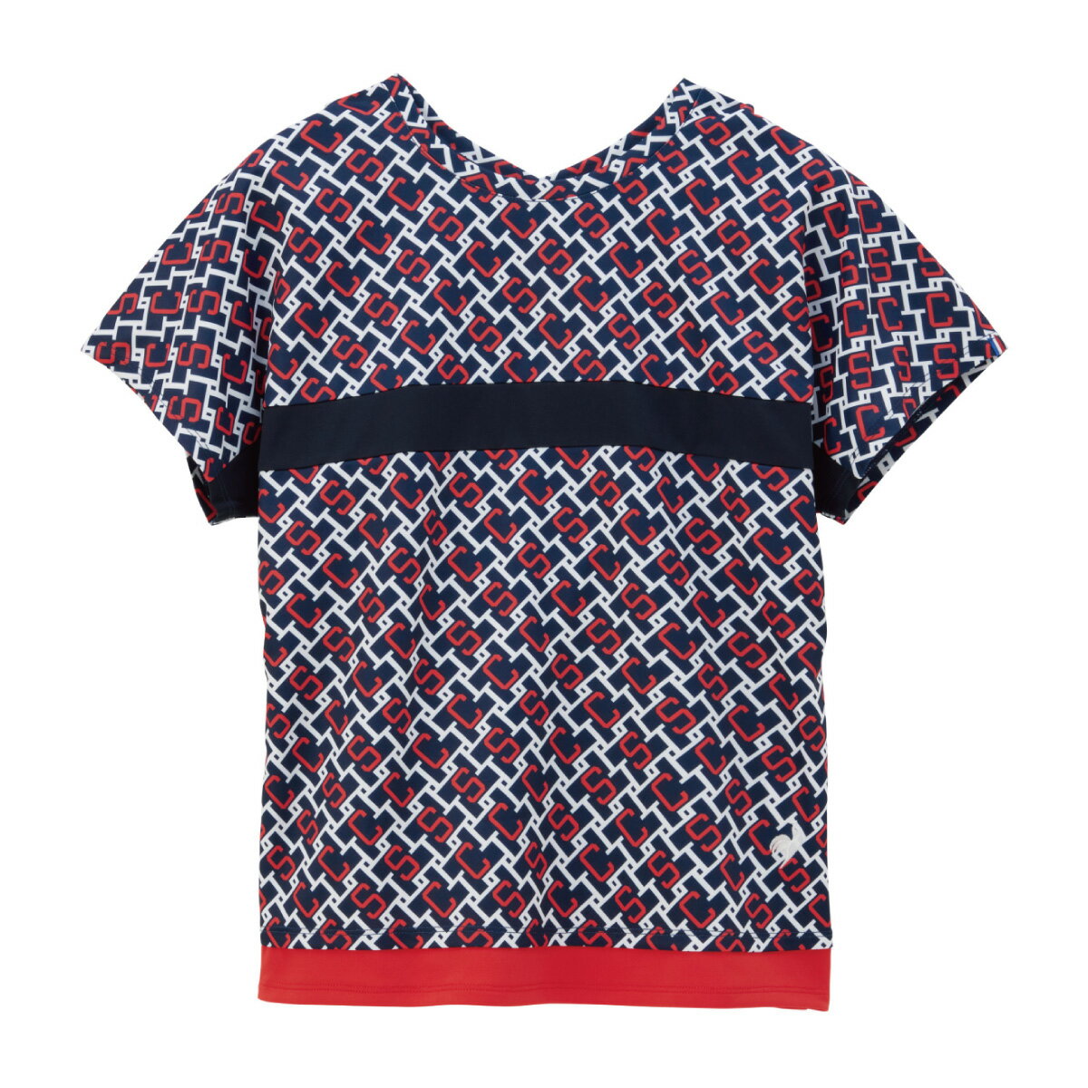 【楽天ブラックフライデー★最大2000円OFFクーポン】le coq sportif 【前後2way】サンスクリーン ゲームシャツ QTWXJA03-NV 20...