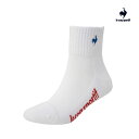 【最大ポイント29倍!1日24時間限定】le coq sportif 【テニス】テニスショートソックス QTATJB10-TRC 2024SS トリコロール ル...