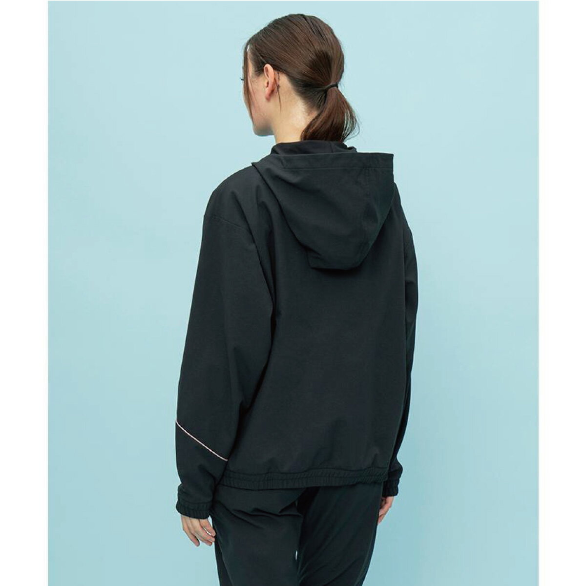 le coq sportif ���������㥱�å� ��ǥ����� ȩ�̥ɥ饤 ���ȥ�å� ���ְ��� ���㡼�� QMWWJF22-BK 2023FW �֥�å� �륳�å����ݥ�ƥ��� WOMEN �ƥ˥�