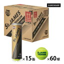 ダンロップ セントジェームスプレミアム DUNLOP St.JAMES PREMIUM 1箱 15缶 60球入 硬式 テニスボール 練習球(4)
