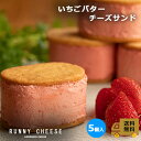 【RUNNYCHEESE】【いちごバターサンド】～5個入り～