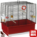 鳥用ケージ リコード3 ブラック ファープラスト ▼w ペット グッズ 鳥用品 鳥かご 鳥籠 フルセット カナリア セキセイ イタリア製 Rekord ferp...