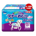 男の子のためのマナーおむつ おしっこ用 中〜大型犬 10枚入×2袋 第一衛材 ▼a ペット グッズ 犬 ドッグ マーキング対策 介護 日本製 P.one