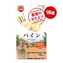 果実のおたより パイン 15g マルカン ▼a ペット フード 小動物 ウサギ モルモット ハムスター リス チンチラ 無添加 食物繊維 砂糖不使用 おやつ 間食 ミニマルランド