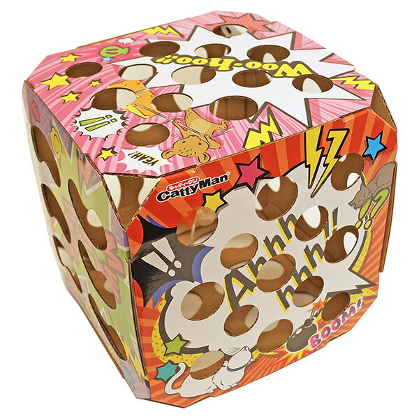 猫ちゃんテンション爆アゲBOX キャティーマン ▼a ペット グッズ 猫 キャット おも...