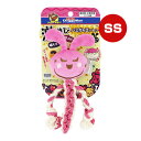 激遊びハミガキコットン うさっち SS ドギーマン ▼a ペット グッズ 犬 ドッグ おもちゃ デンタルケア 鳴き笛入り 超小型・小型犬用 DoggyMan