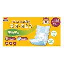 ネオ・オムツ 男の子用 M 24枚入 コーチョー ▼a ペット グッズ 犬 ドッグ 小型~中型犬用 フィットギャザー モレ安心 たっぷり吸収 長時間安心 KOCHO