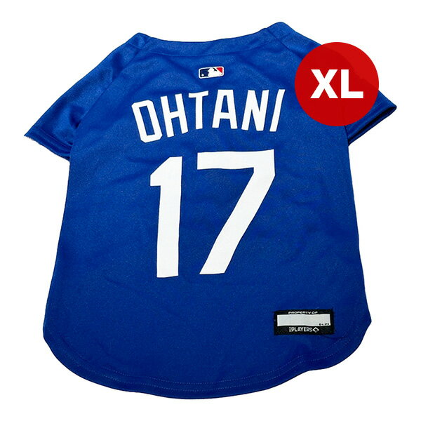 樂天商城 - MLB公認 ロサンゼルス ドジャース 大谷翔平選手モデル ジャージ ブルー XL ファンタジーワールド ▼w ペット グッズ 犬 ドッグ 野球 LosAngeles Dodgers SHO-4006B-XL