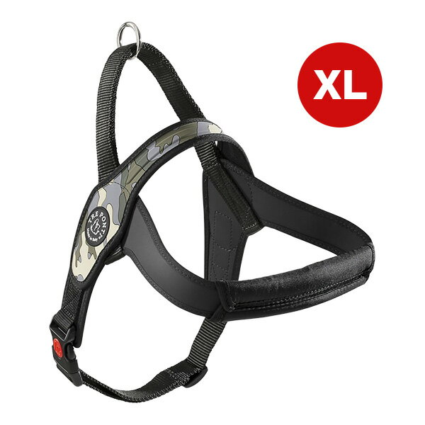 樂天商城 - プリモ カモフラージュ XL グレーカモ ▼g ペット グッズ 犬 ドッグ アクセサリー ハーネス 胴輪 TRE PONTI LTP202 送料無料