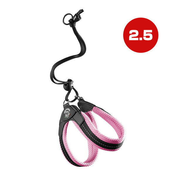 Collars, Harnesses, Leashes - リベルタ ソフトメッシュ 2.5 ピンク ▼g ペット グッズ 犬 ドッグ アクセサリー ハーネスリード 胴輪 引き紐 TRE PONTI LTP103 送料無料