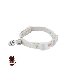 ペティオ CAT COLLAR ハートレザーカラー ホワイト ヤマヒサ▼a ペット グッズ キャット 猫 首輪 アクセサリー