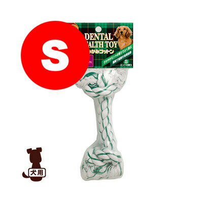 かみかみコットン ミントの香り S スーパーキャット▼a ペット グッズ ドッグ 犬 おもちゃ デンタルケア ロープ